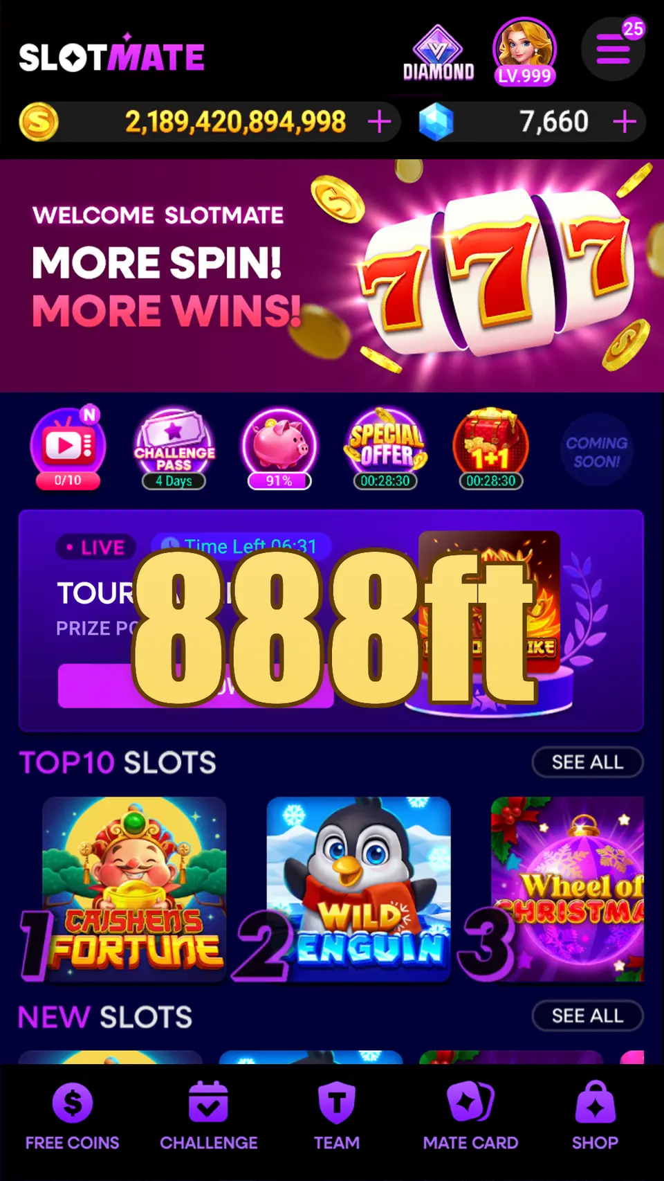 888ft Tangkapan Layar - APK Resmi